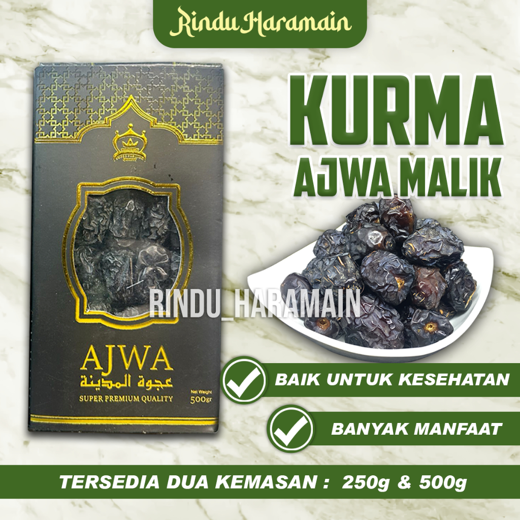 

Kurma Nabi Ajwa Super Premium | Kurma Ajwa Madinah Asli