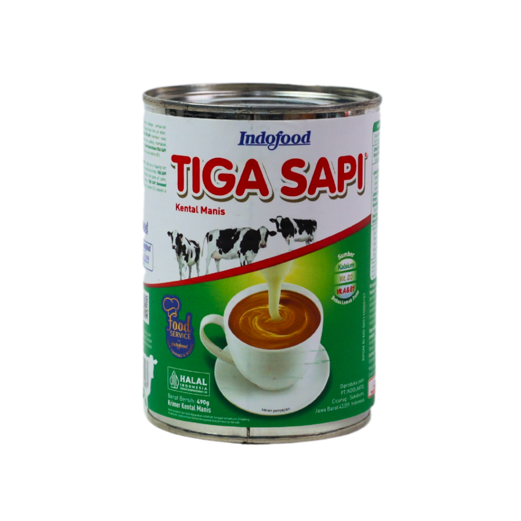 

Tiga sapi kental manis 490 gr