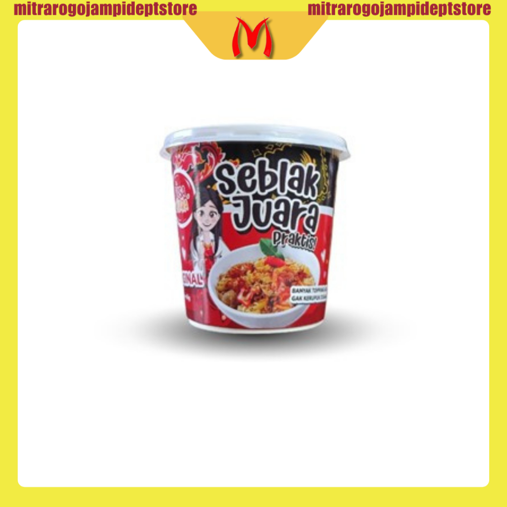 

Seblak juara gamon instan kemasan cup 60gr