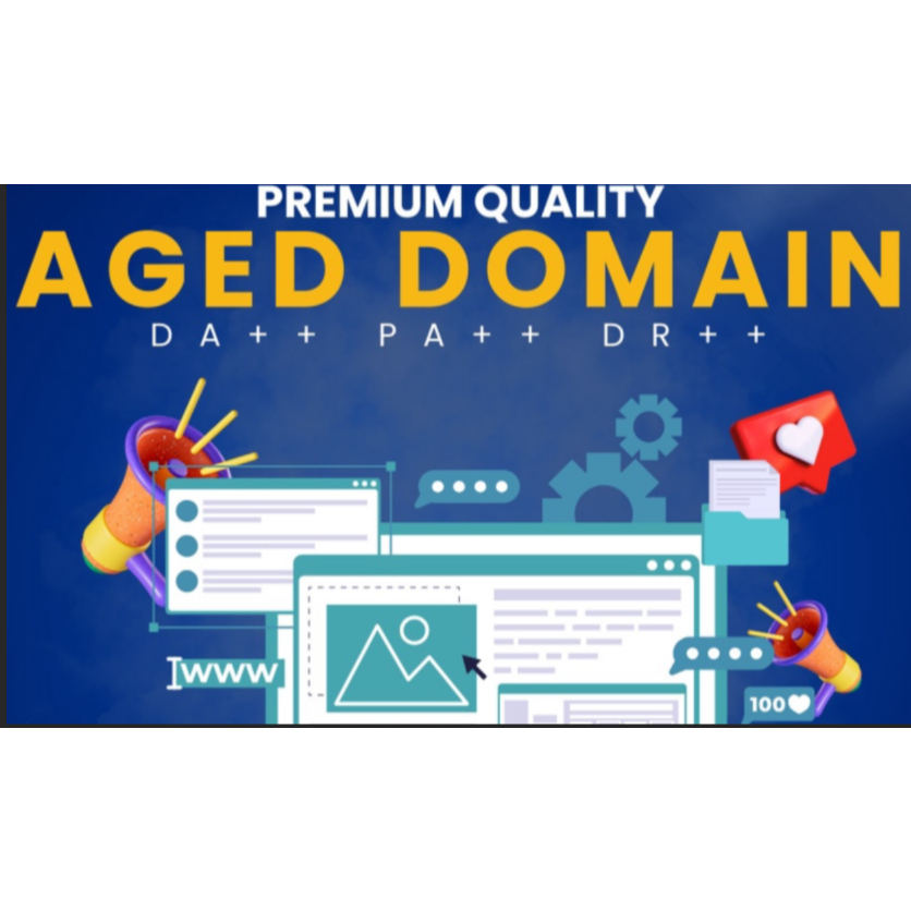 AGED DOMAIN BERKUALITAS TINGGI | High DA/PA/DR LowSPAM