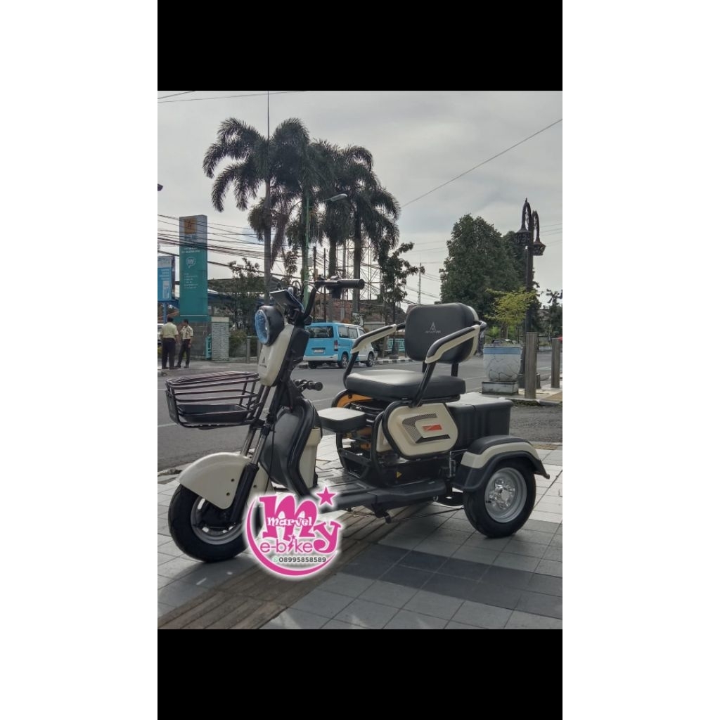 SEPEDA LISTRIK RODA 3