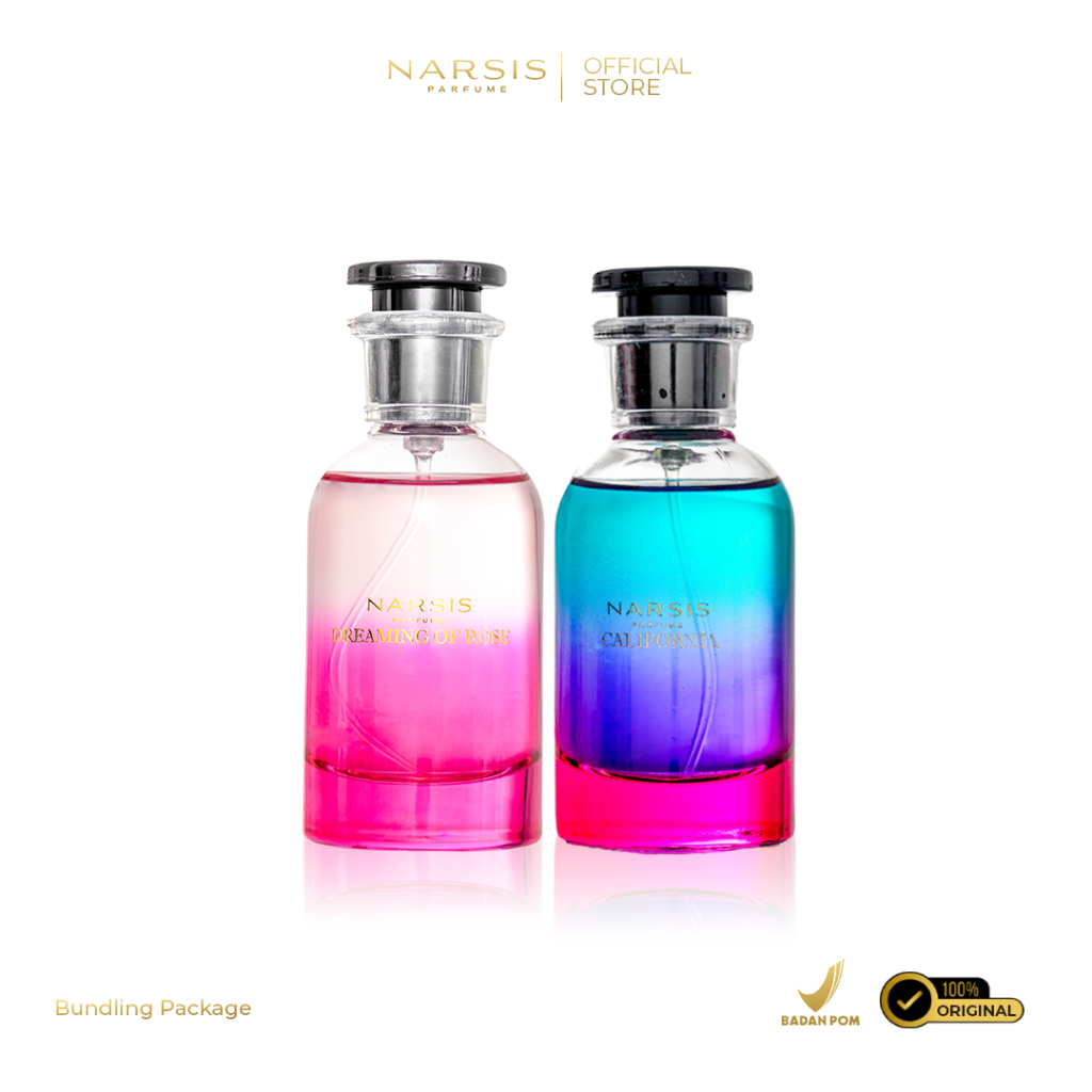 [SPECIAL BUNDLING] Narsis California Eau de Parfume + Narsis Dreaming of Rose Eau de Parfume
