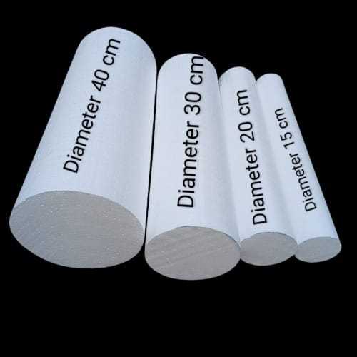 styrofoam pilar tabung / styrofoam bulat / sterofoam pilar