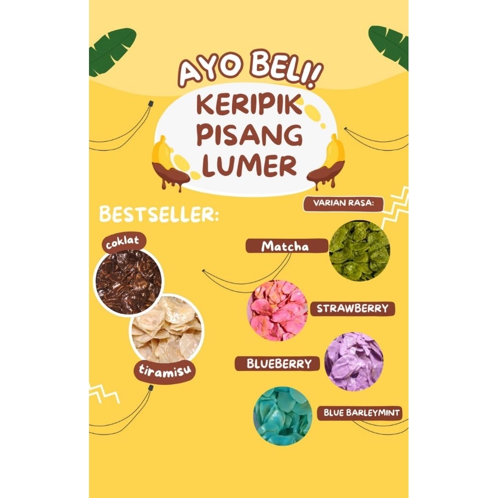 

Kripik Pisang Coklat 500ml