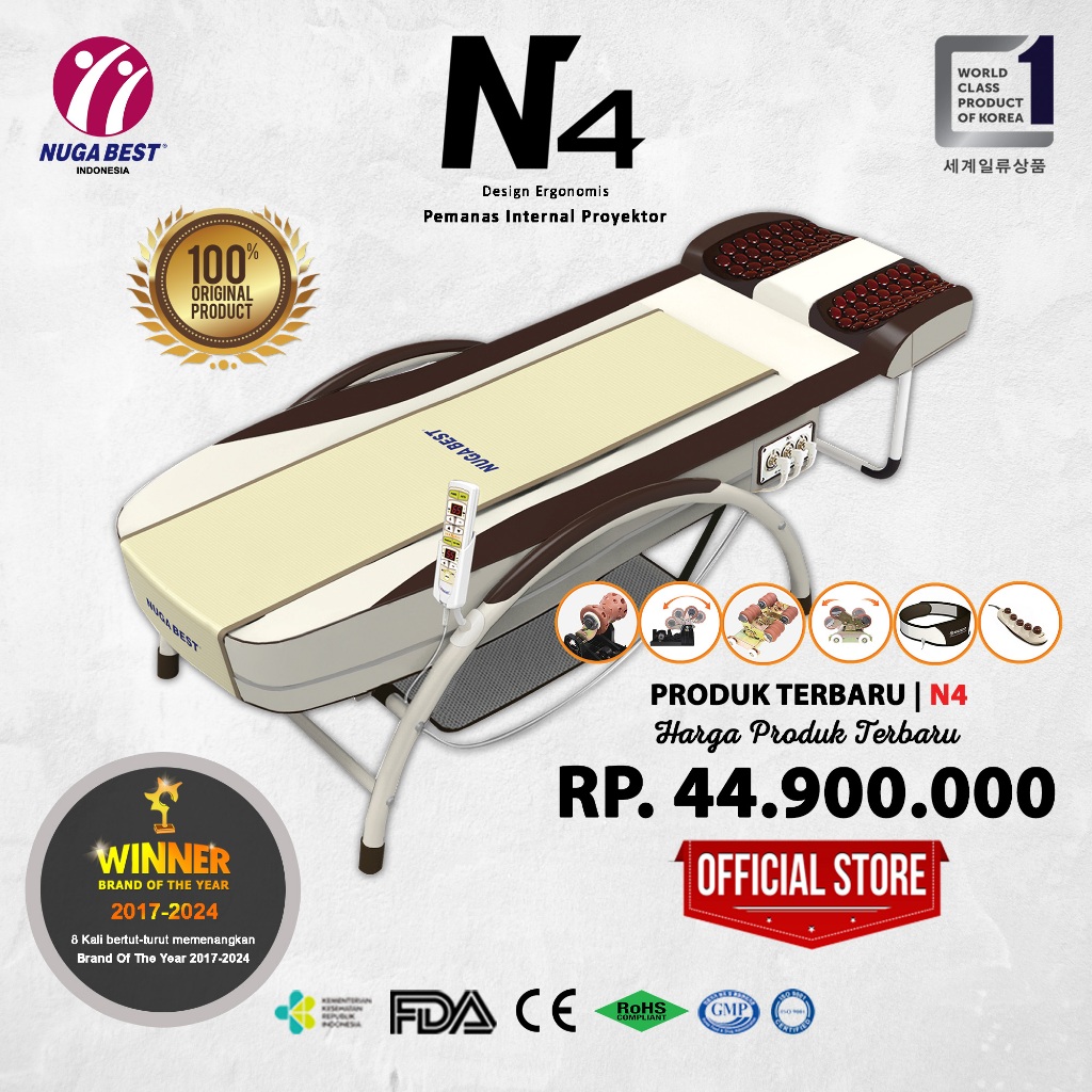 Alat terapi Nugabest  |  N4 Internal Heating Projector Nuga Best | Korea | N4 Terbaru  | Rekondisi