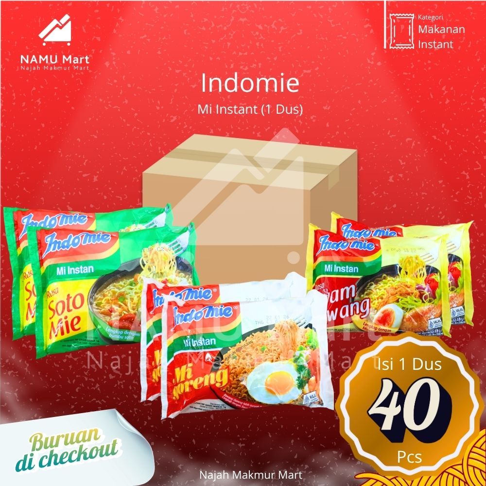 

Indomie Banyak Rasa-Halal BPOM (Dus)