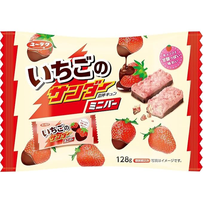 

Yuraku Seika Strawberry Thunder Mini Bar