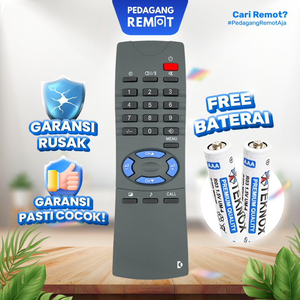 Remot Remote TV Toshiba Tabung Bomba CT-90230