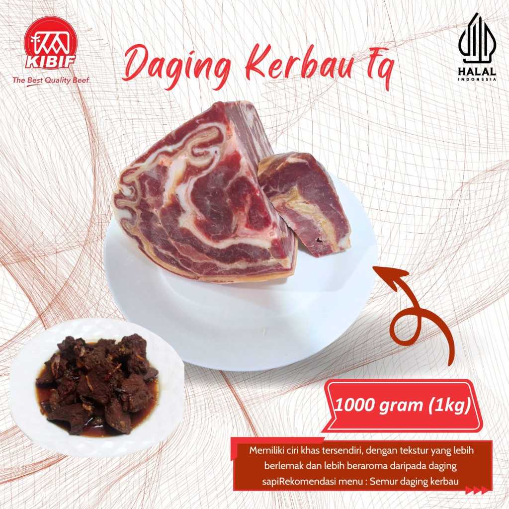 

Daging Kerbau FQ 1Kg