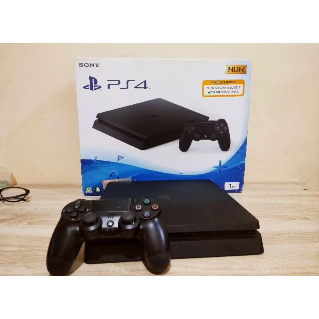 playstation 4 slim 1 tb original bonus 4 kaset