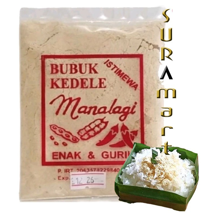

(10 pcs x 40gr ) Bubuk Kedele Merk Manalagi