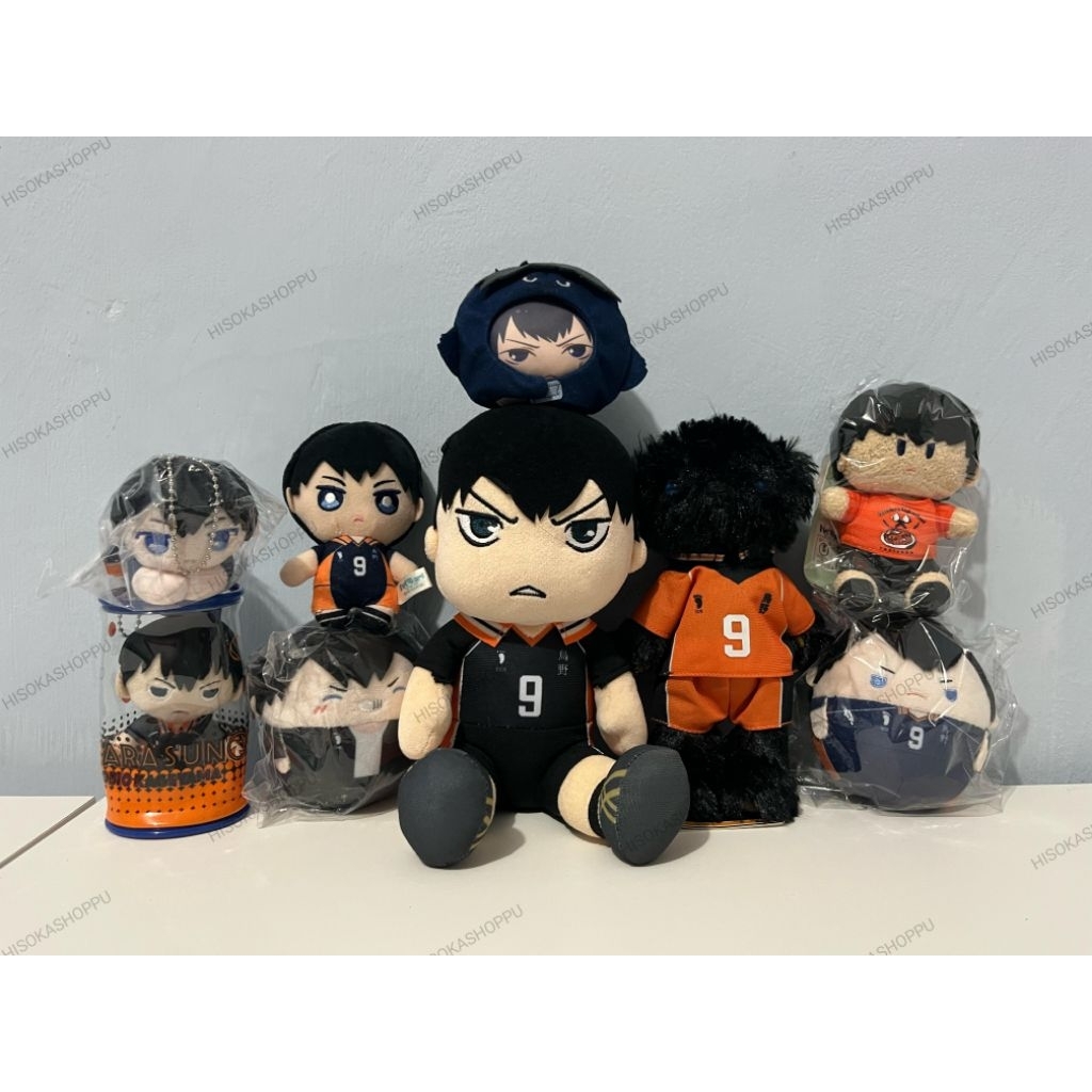 [HAIKYUU] READY STOCK OFFICIAL Boneka Keychain Pin Anime Haikyuu Hinata Shoyo Kageyama