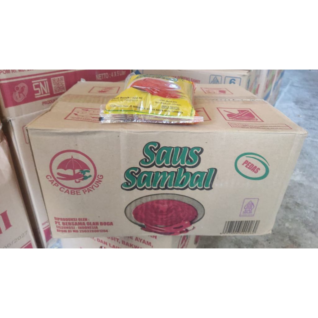 

saus sambal cap payung 1 dus
