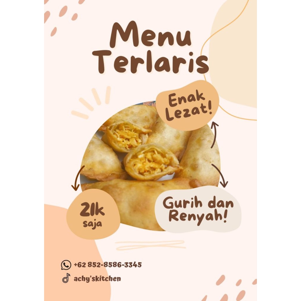 

Cireng Ayam Pedas (6 pcs)
