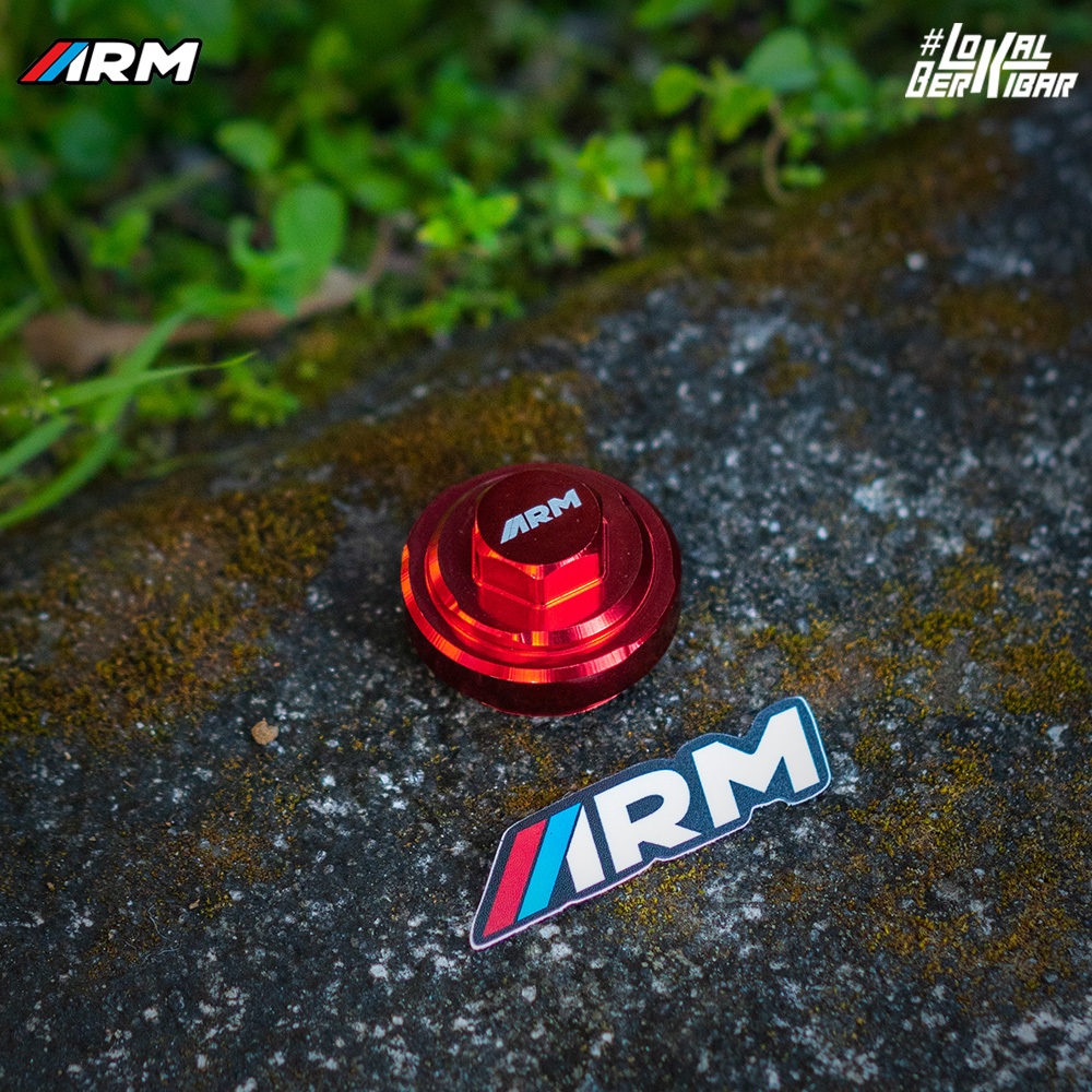 ARM TUTUP FILTER OLI HONDA & YAMAHA FULL CNC