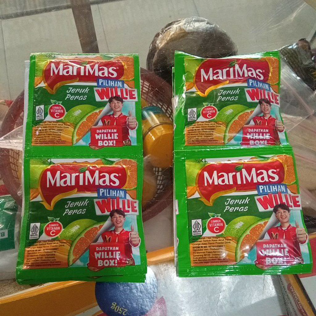 

Marimas Jeruk Peras KEMASAN BARU Pilihan Willie Renceng (10 Sachet)