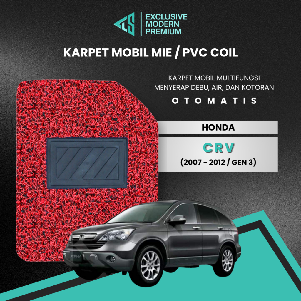 KARPET MOBIL HONDA CRV GEN3 2007 2008 2009 2010 2011 2012
