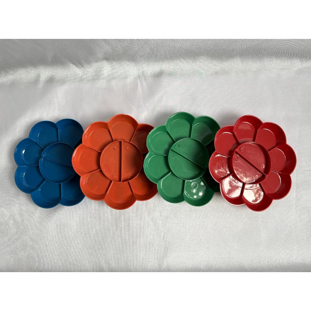 

Palet Lukis Cat Air Kembang / Bunga Colorfull merah hijau orange biru