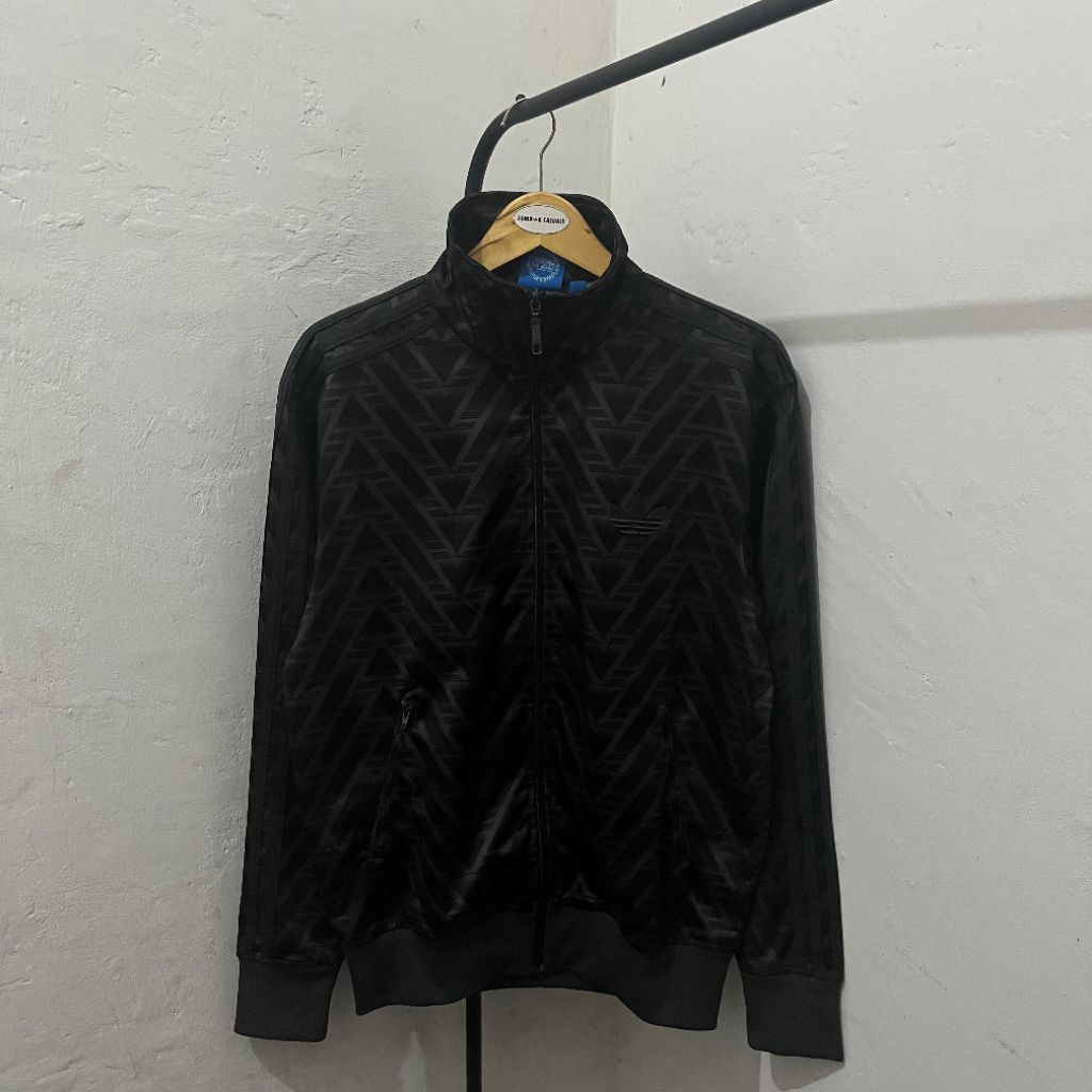 TRACKTOP ADIDAS FIREBIRD BLACK MONOGRAM