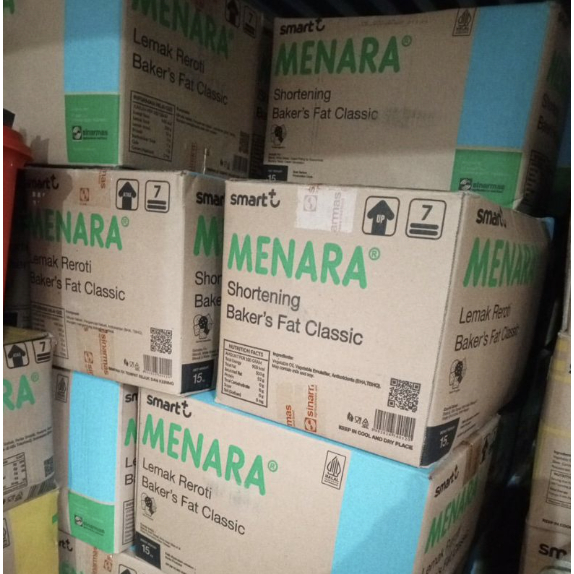 

MENARA SHORTENING BAKER’S FAT CLASSIC 15 Kg