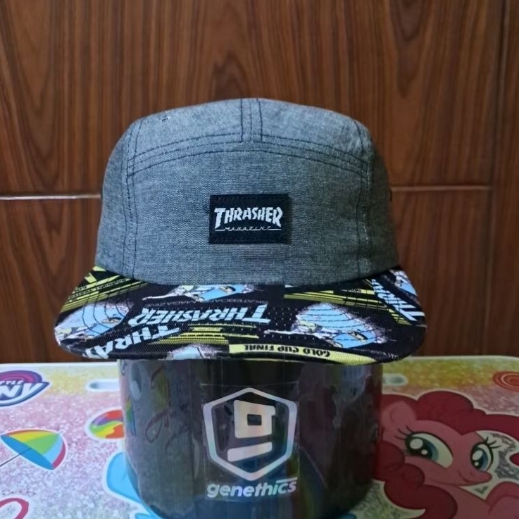Thrasher Magazine Topi 5 Panel Cover 1st Edition Thrasher Magazine prel0v3d