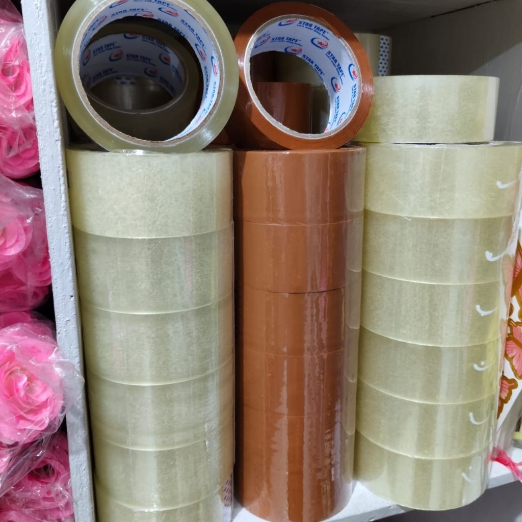 

Lakban bening 45x90yard