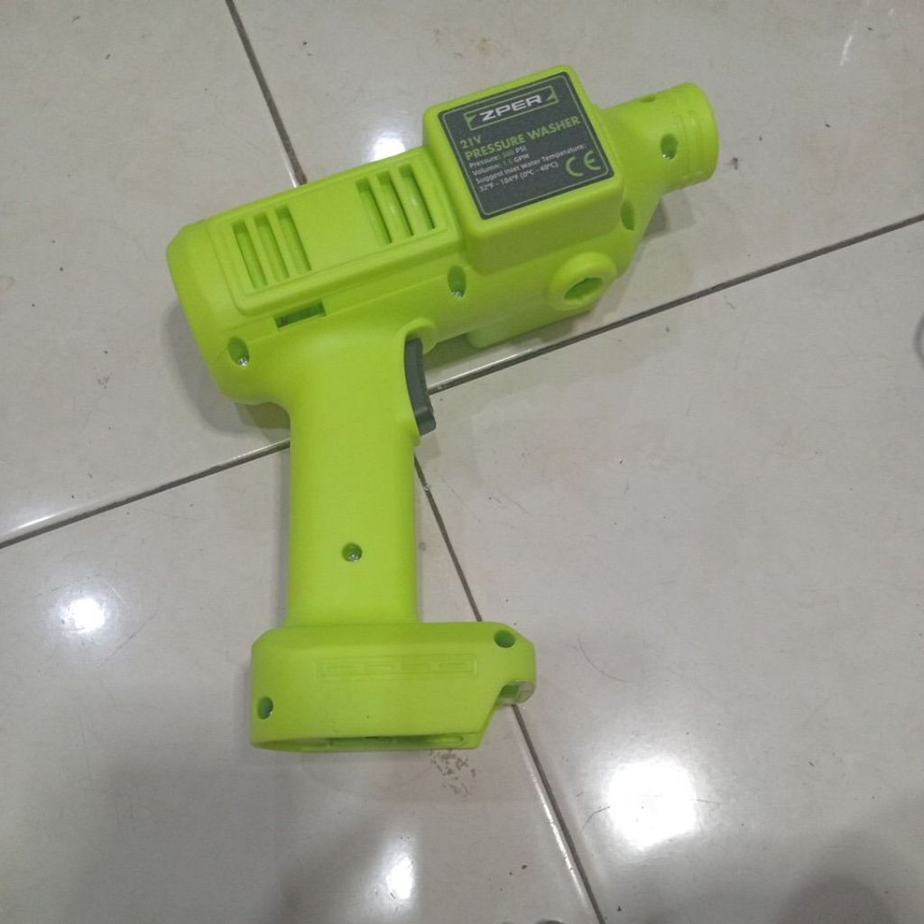 

D3W! kesing stim merek zper hijau stabilo menyala