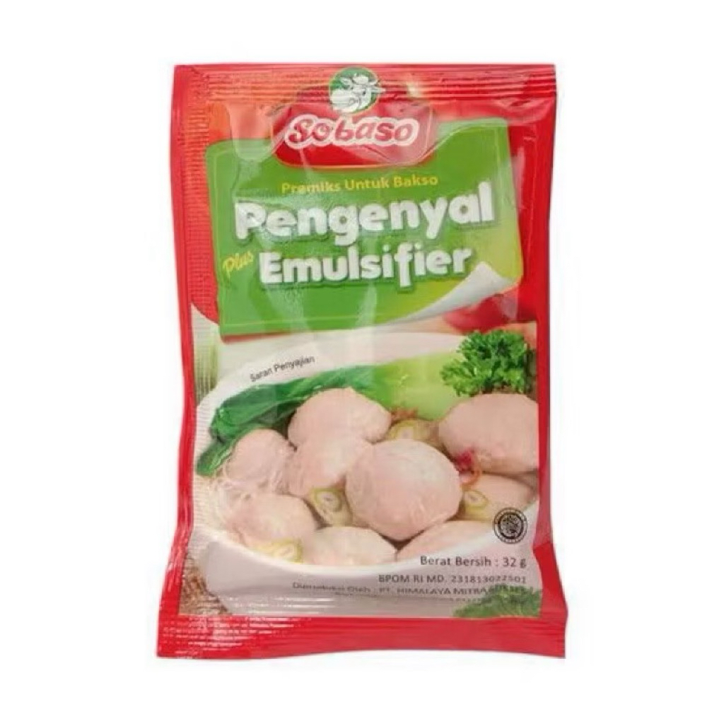

Sobaso Pengenyal & Emulsilfier untuk Bakso 32GR