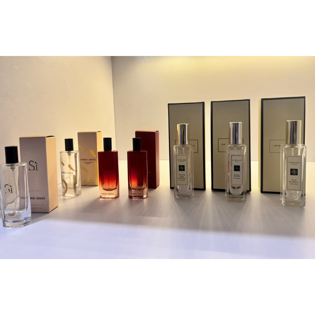 botol parfume original Jo malone & Giorgio armani