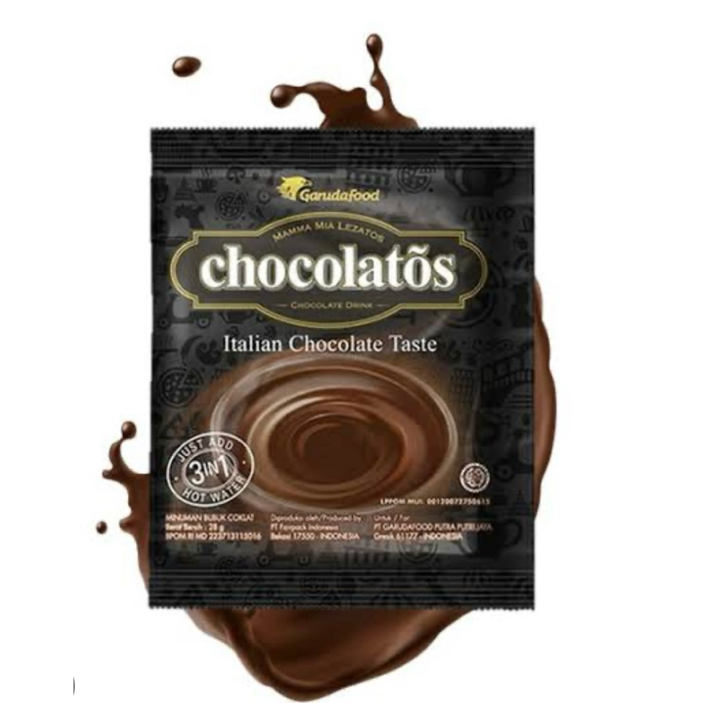 

Chocolatos Drink Coklat 1 Renceng isi 10