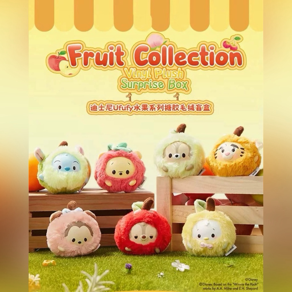 Disney x MINISO | Ufufy Fruit Collection Vinyl Plush Blind Box