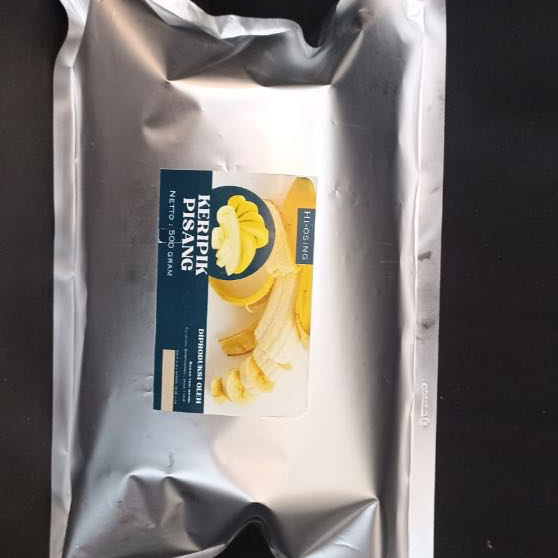 

KERIPIK BUAH PISANG SPESIAL KEMASAN Bag Full Metalizing 500gram