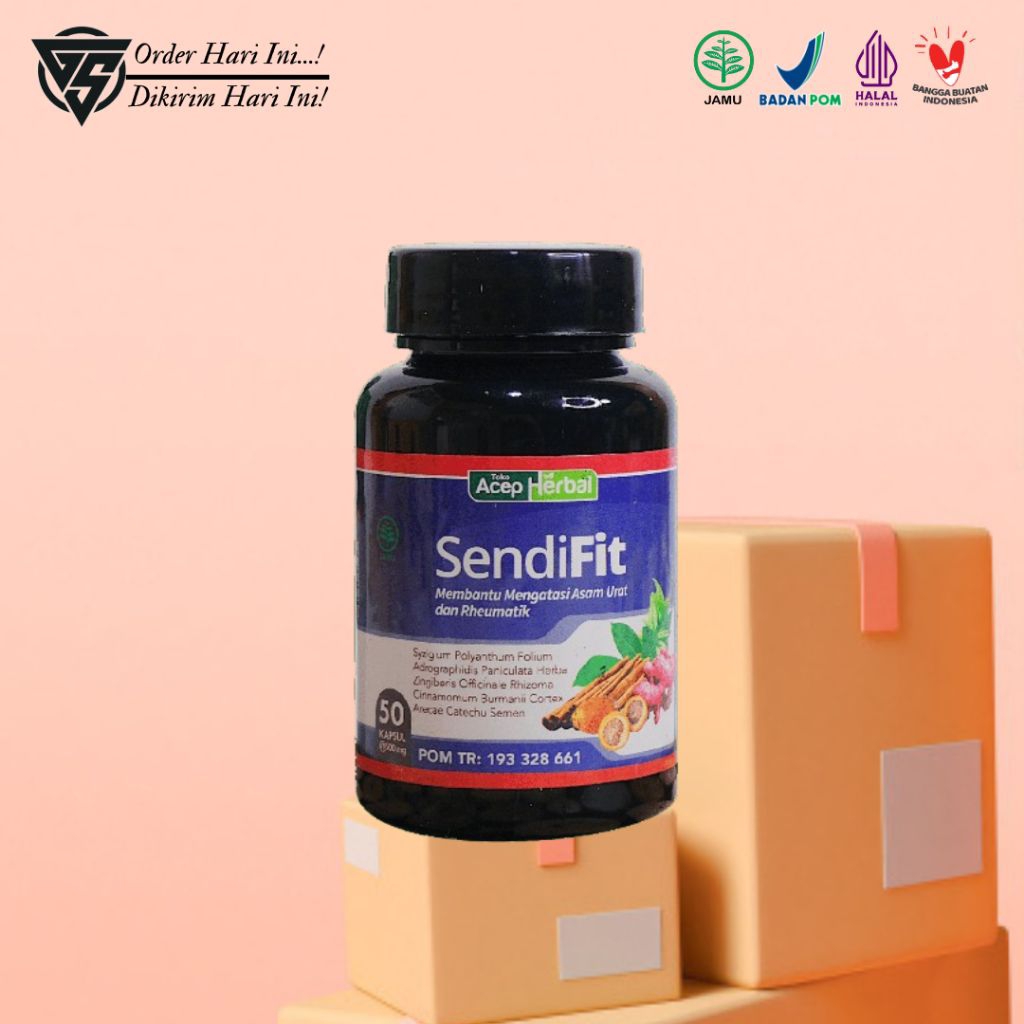 SendiFit - Obat Herbal Sendi Asam Urat & Rematik 100% Alami Original