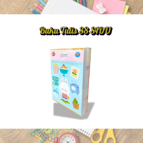 

BUKU TULIS SINAR DUNIA SIDU 38 ISI 10 BUKU MURAH