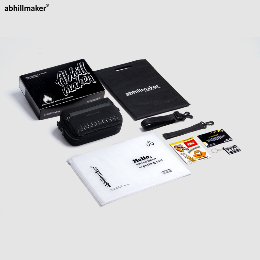 100% AMAN ABHILLMAKER HAND BAG MORGAN - CLUTCH BAG / SLING BAG TAS TANGAN ANTI AIR