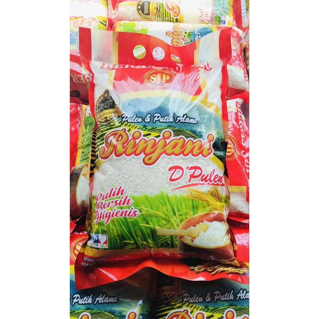 

Beras Rinjani Super 3 KG Beras Premium Wangi Pulen