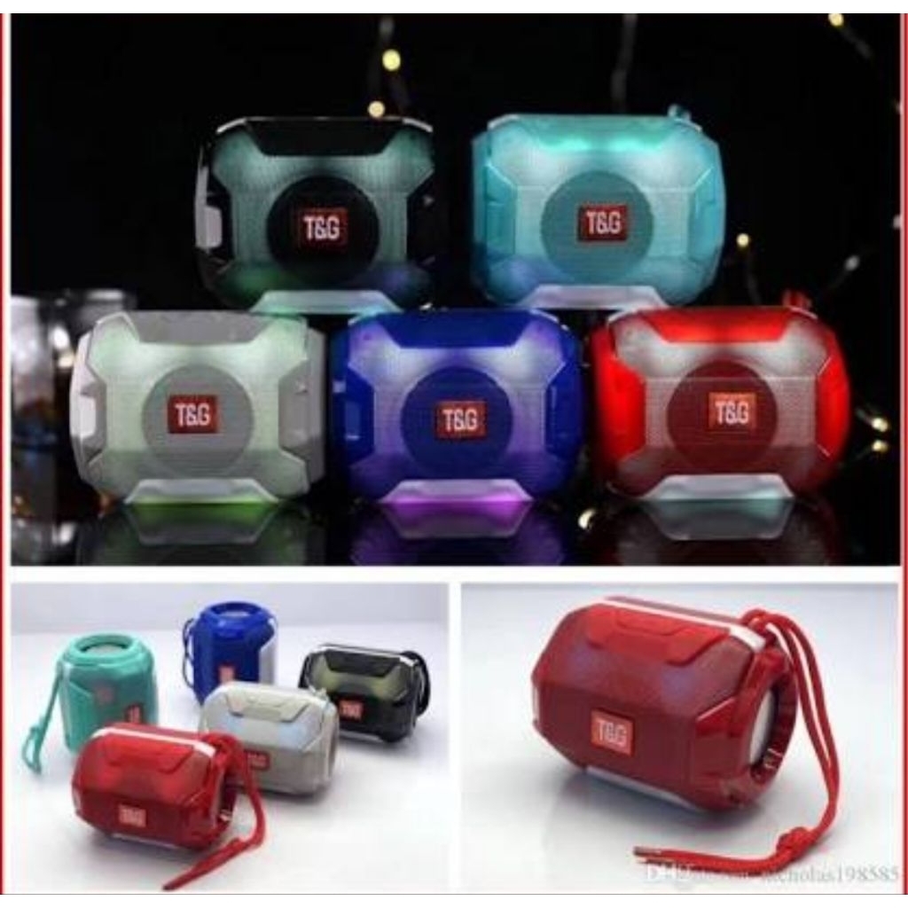 SPEAKER TG-162 MEGA BASS SUARA NGEBASS /SPEAKER BLUETOOTH MUSIC BOX MP3 MUSIK PLAYER AKTIF WIRELESS 