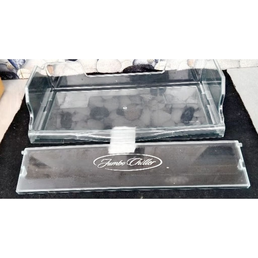 rak chiller kulkas 2 pintu polytron belleza II original