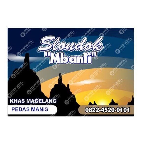 

SLONDOK MBANTI "PREMIUM" JUMBO SIAP MAKAN (MATANG) KHAS MAGELANG