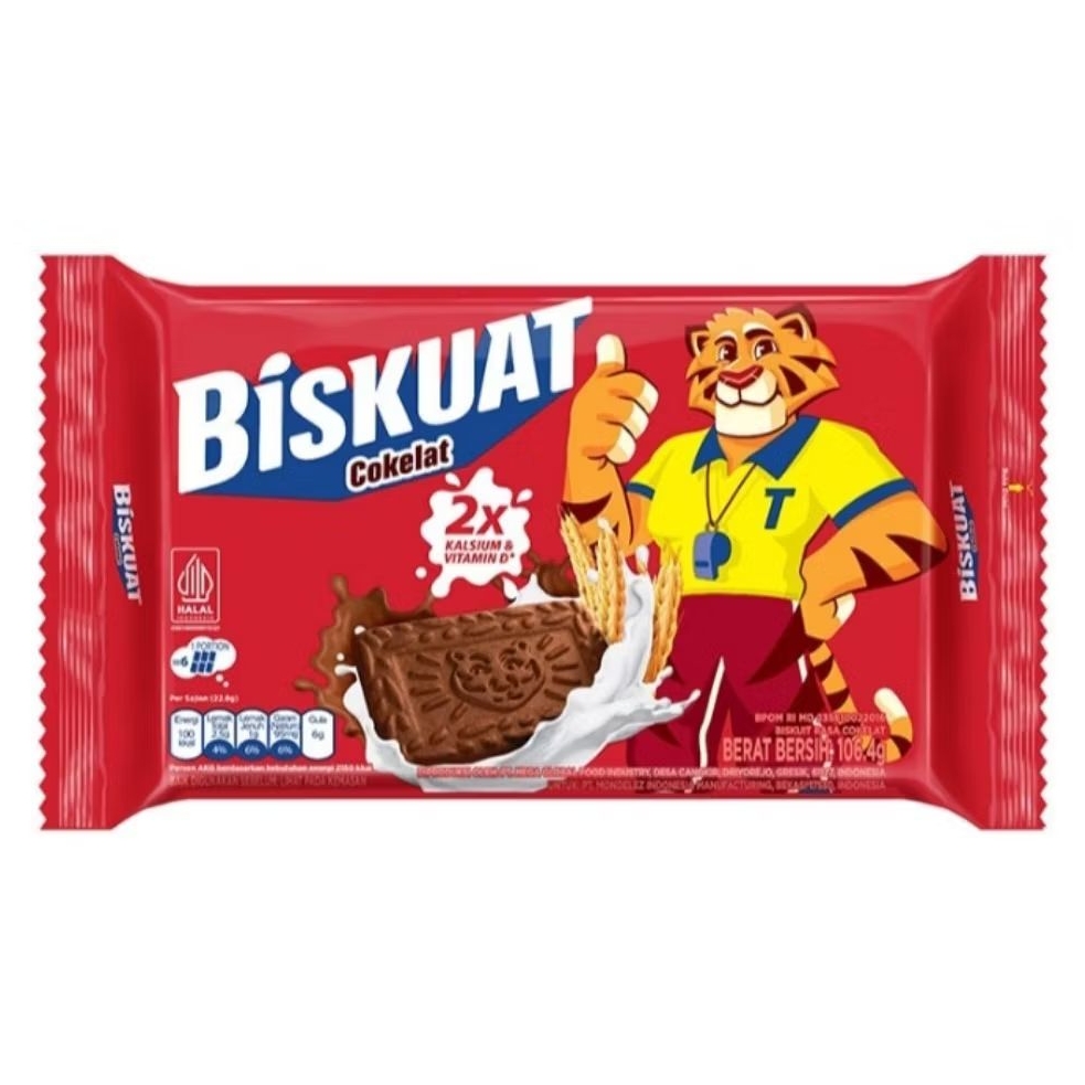 

Biskuat Biskuit Cokelat 106.4 g