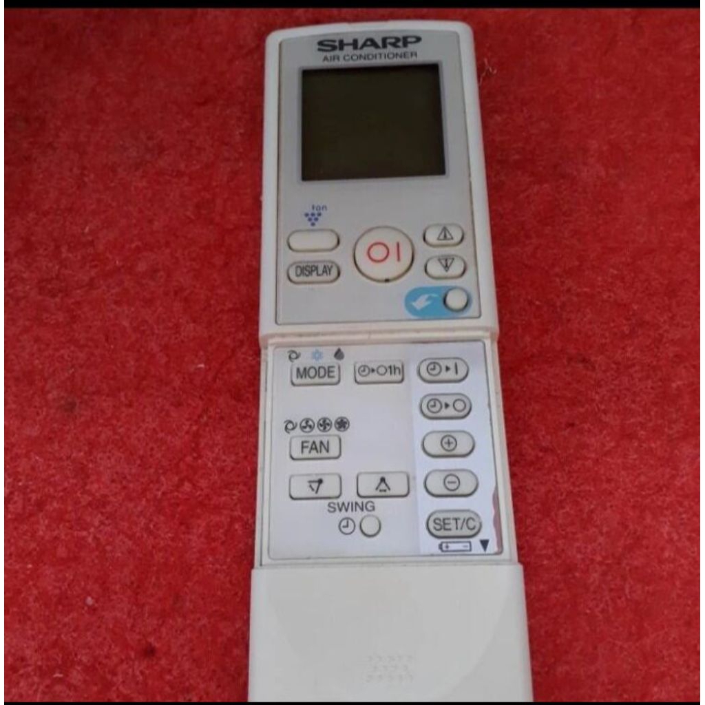 Remote Control AC SHARP ION CRMC-A726 JBEZ Original
