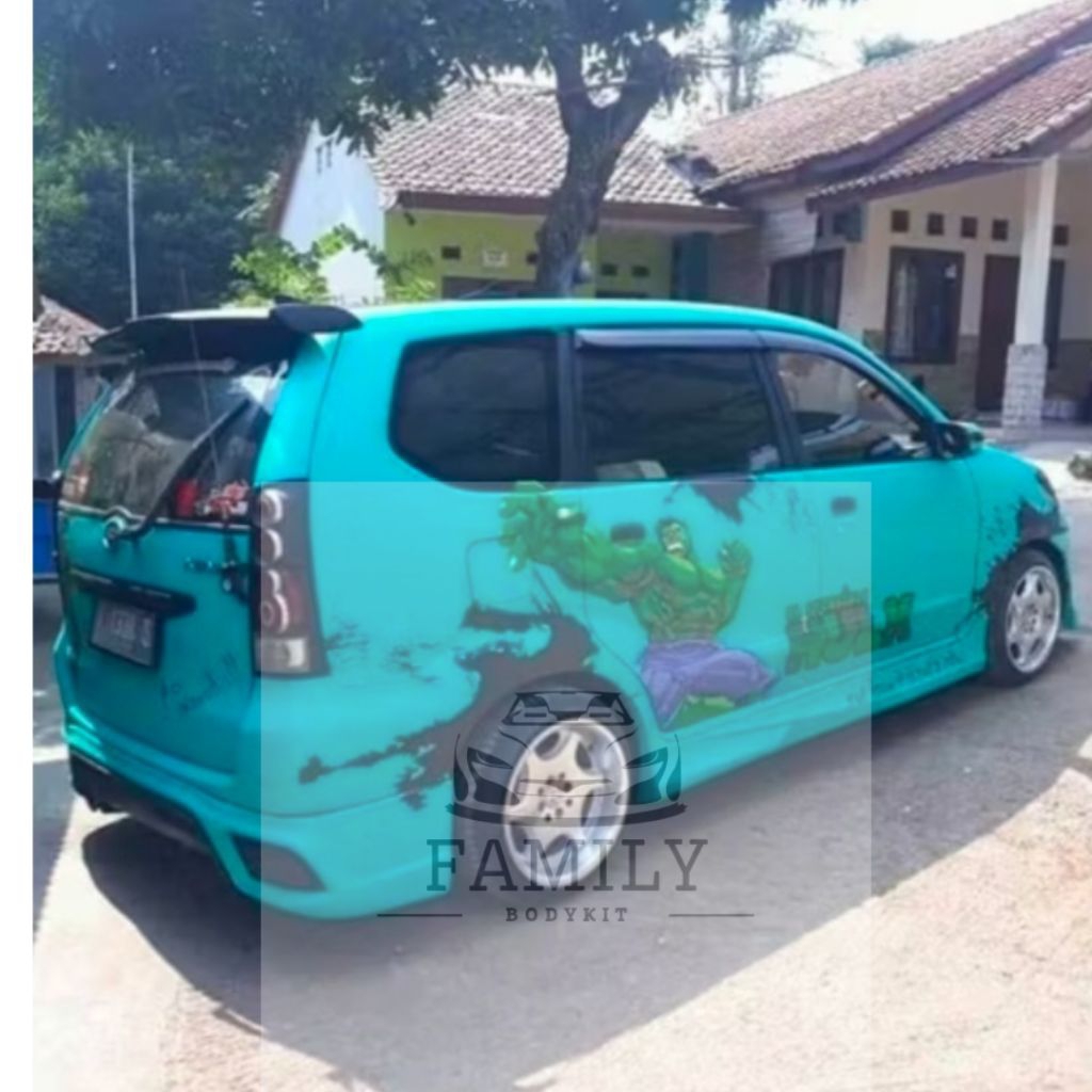 Bodykit AVANZA / XENIA 2007-2011 (Samping/Depan/Belakang) Bahan Fiber Terjamin Presisi