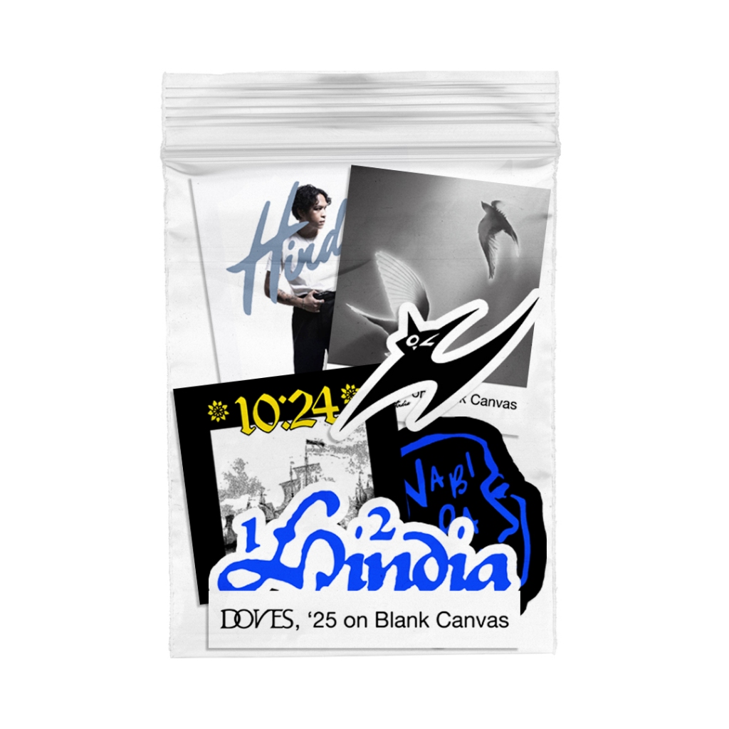 Hindia - Sticker Pack Vol 3 | Stiker Band | Sticker Vinyl | Stiker Helm | Stiker Tumbler | Stiker Hi