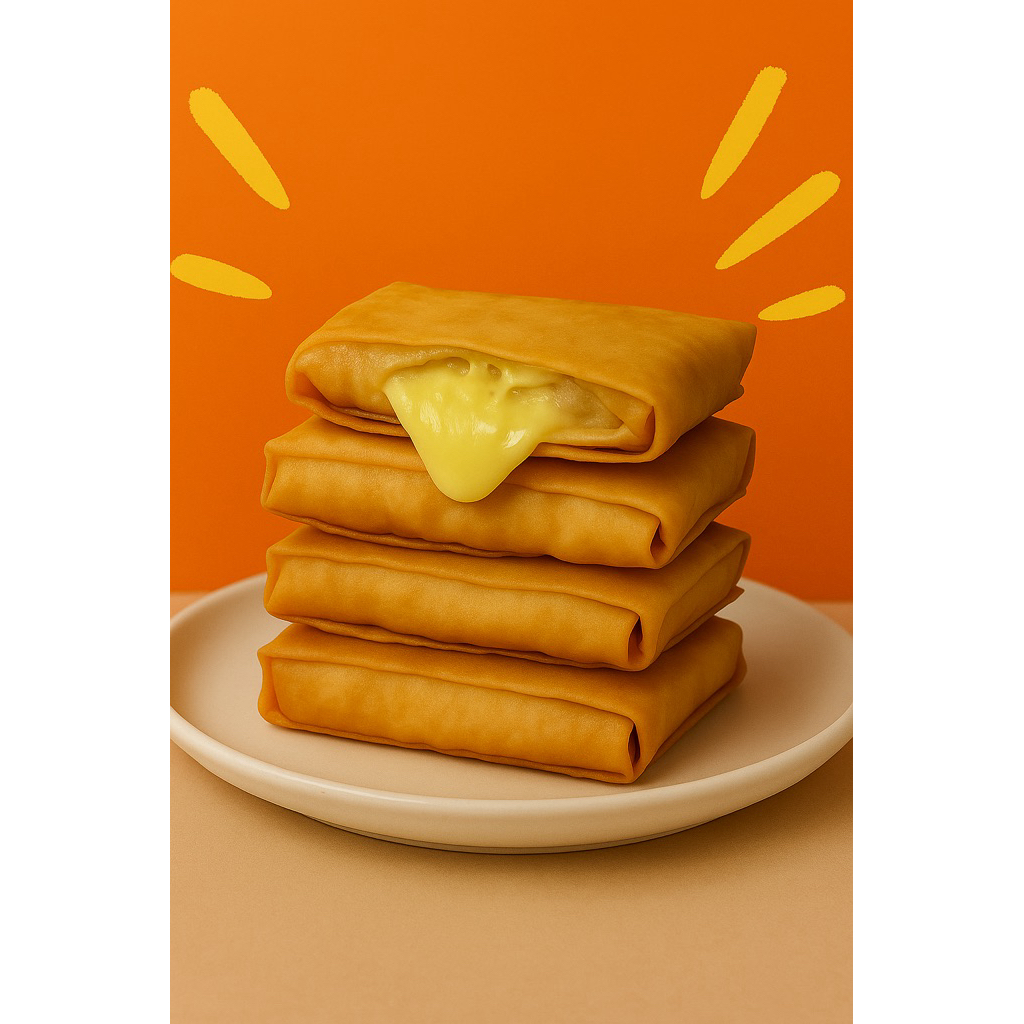 

Lumpia dimsum keju lumer ISI 5