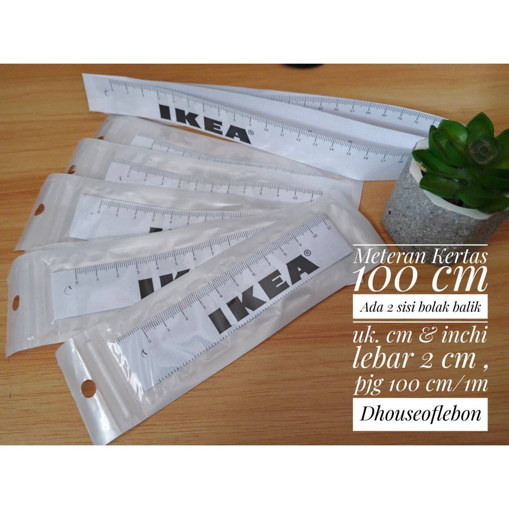 

Meteran Penggaris Kertas 100 cm