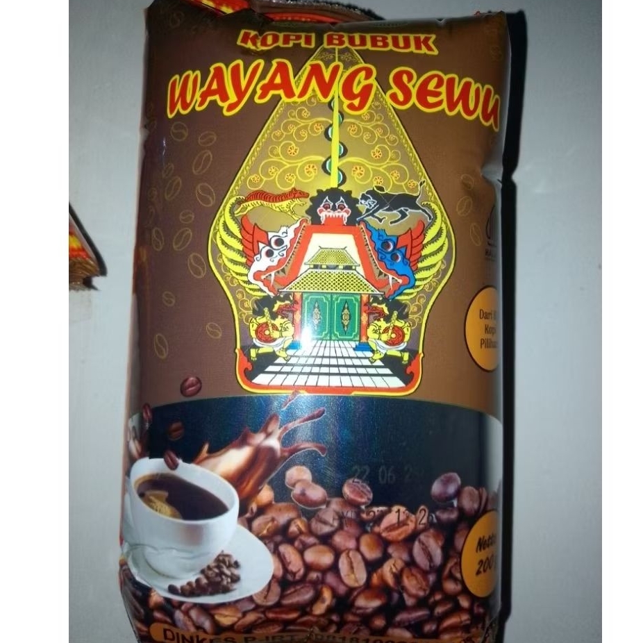 

Kopi asli Lampung Wayang Sewu 200gram