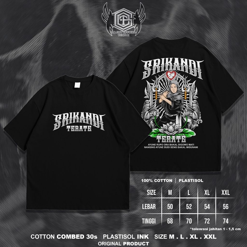 KAOS SRIKANDI PSHT DESAIN KEREN - KAOS PSHT