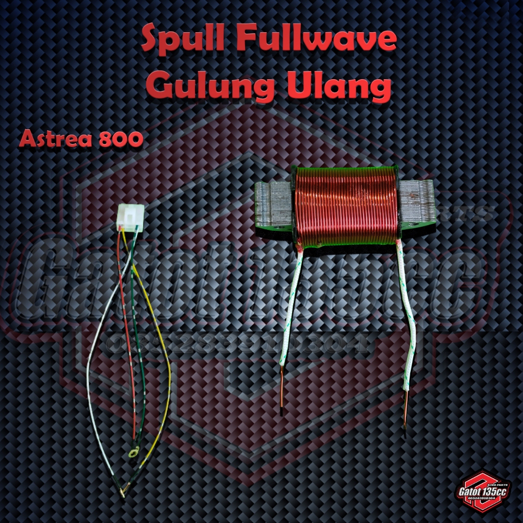 Spull spul Fullwave 12V DC Astrea 800 Honda c700 c800 PNP kiprok Nmax atau Tiger Lampu Daymaker