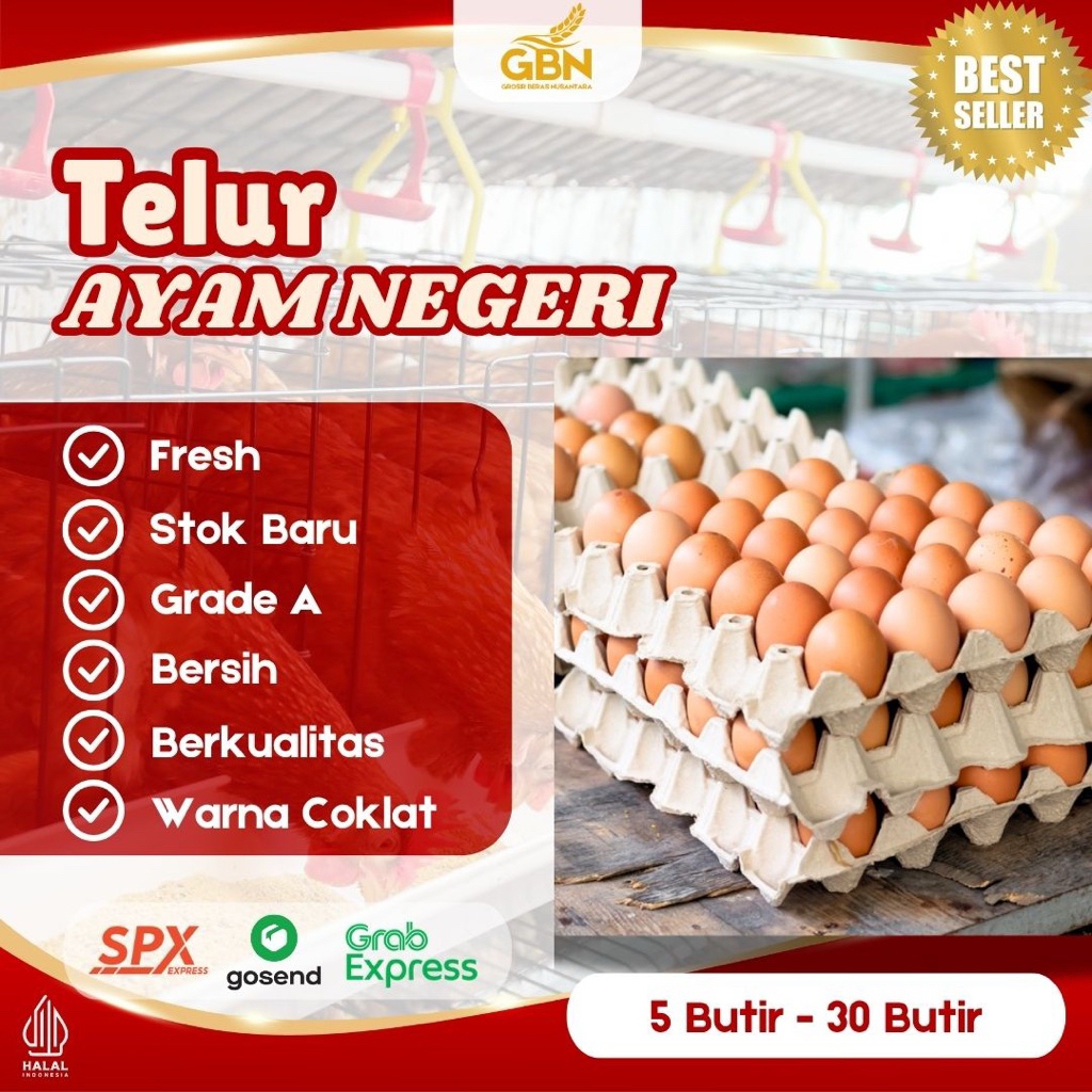 

TELOR AYAM NEGRI (PREMIUM)