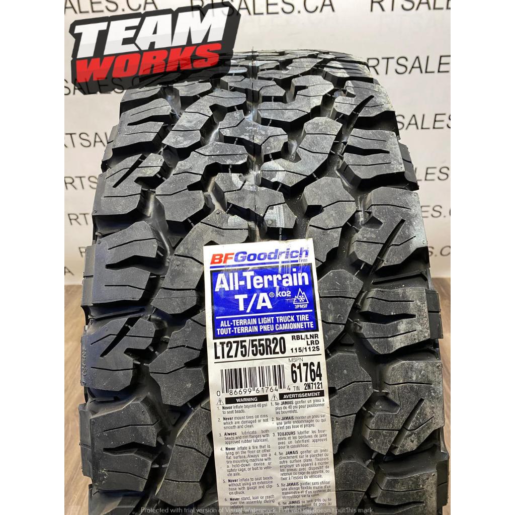 BAN MOBIL BF GOODRICH ALL TERAIN T/A K02 UKURAN 275 55 R20 BAN HILUX FORD RANGER RING 20 BAN AT